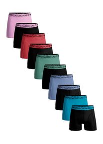 MUCHACHOMALO Heren 10-pack boxershorts effen