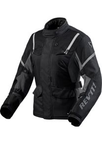 Revit Horizon 3 H20, textile jacket waterproof women , color: Black/White/Grey , size: 46