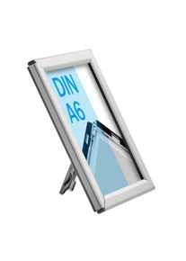 Cadre clic-clac A6 Opti Frame argent, aluminium|Plastique ABS