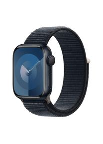 Apple Watch Series 9 - 41 mm Midnight Aluminium Case with Midnight Sport Loop, Black
