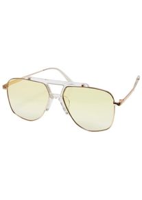 Urban Classics Sonnenbrille 'Saint Tropez' Damen gold / transparent Größe OneSize