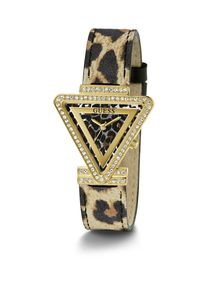 Guess Dames Analoog horloge ' FAME ' beige / bruin / goud One Size