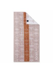 JOOP! Heren Handdoek beige / bruin 50x100cm