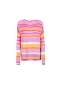 LIEBLINGSSTÜCK LIEBLINGSSTÜCK Sweter 'Annika' dla kobiet jasnofioletowy / pomarańczowy / różowy pudrowy / biały Rozmiar XS