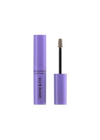 Mádara Gel per sopracciglia colorato Grow & Fix, marrone cenere 4,25 ml