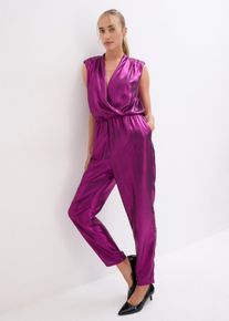 Tuta elegante lucida, viola, Taglia 46, bonprix