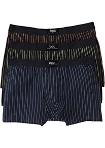 Boxer aderenti con cotone (pacco da 3), Nero, Taglia 10 (4XL), bonprix