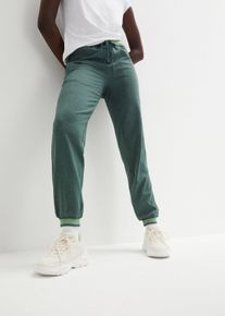 Pantaloni in felpa di misto cotone (pacco da 2), Nero, Taglia 46/48 (M), bonprix