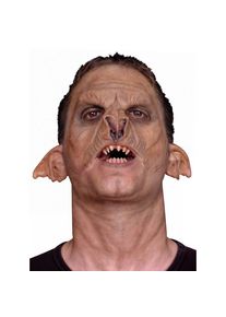 Masque d'orc Berserc avec maquillage à coller