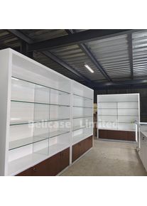 Custom, fashion perfume shop interior decoration display showcase retail store furniture glass perfume display cabinet