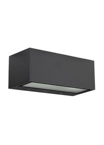 LEDS-C4 Nemesis Aluminium - Applique murale d'extérieur à 1 lumière Gris urbain IP54, E27