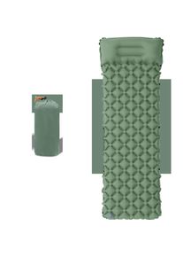 Coocheer - Tapis de Camping Gonflable Ultraléger avec Oreiller - Matelas Pneumatique Simple pour Un Confort Optimisé - Matériel de Camping Durable et