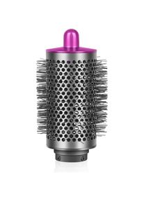 Applicable Grande Brosse Ronde Compatible avec Dyson Multi-Styler, Sèche Cheveux Volumisante Conçue pour Cheveux Longs (Fuchsia)