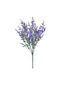 Plante fleurie artificielle,Lot de 6 Bouquets de Fleurs de Lavande artificielles pour décoration d'extérieur Résistantes aux UV Ne Se décolorent Pas