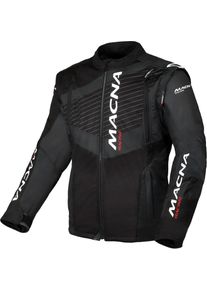 Macna Crest, veste en textile , couleur: Noir , taille: XL