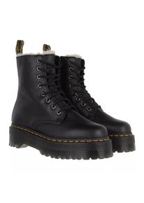 Dr. Martens Bottes & Bottines, Jadon FL en noir - Textile & Caoutchouc & Cuir & Finition lisse, 39 (EU)
