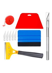 Wallpaper Smoothing Tool Kits Hand Tool Application Kits Portable Vehicle Window Tint Film Tools for Car Soundproofing Mats