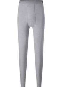 Herr Långkalsong marin + grå-melerad Größe 12