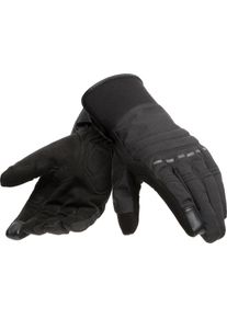 Dainese Stafford D-Dry, gants imperméables , couleur: Noir/Gris , taille: M