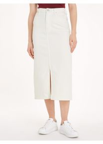 Tommy Hilfiger Bleistiftrock »MIDI STRAIGHT SKIRT HW ECRU«, im 5-Pocket-Style