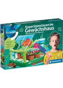 Clementoni® Experimentierkasten »Galileo, Experimentieren im Gewächshaus«, Made in Europe