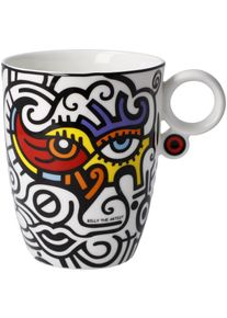 Goebel Tasse »Billy The Artist«, Pop Art, Künstlertasse, Billy The Artist - Bright Eyes I bunt , Aus angenehm leichtem Fine Bone China