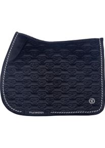 PS of Sweden Saddle Pad Velvet Monogram FW24, Jumping Saddle Pad