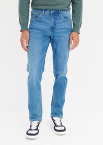 Regular fit stretch jeans tapered - blauw - maat 62 - met katoen - bonprix