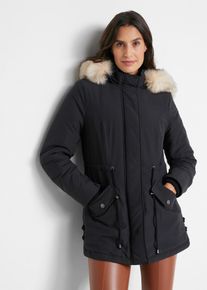 Parka - zwart - maat 46 - bonprix