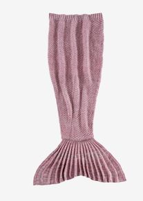 Knuffeldeken in Mermaid-design - roze - maat 80x175 cm - bonprix