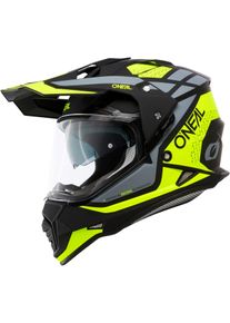 O Neal ONeal Sierra R, casco enduro , colore: Opaco Giallo Fluo/Nero/Grigio , dimensione: S