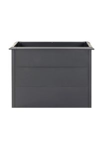 Tchibo - Hochbeet mit Schneckenschutz - 100x50x77cm - anthrazit - Stahl
