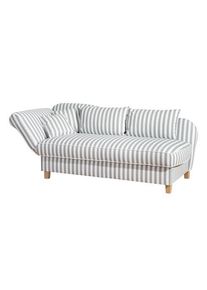 Tchibo - Recamiere »Saturn« mit Stauraum - 200x88x82cm - hellgrau -