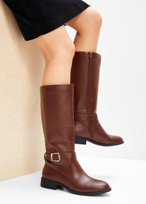 Stiefel, braun, Größe 40, Vegan, bonprix