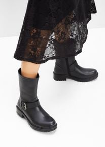 Stiefel - schwarz - Größe 37 - Vegan- bonprix