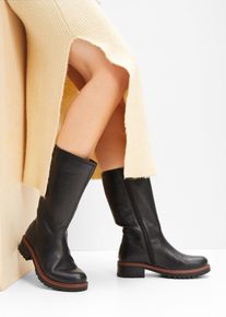 Stiefel, schwarz, Gr&ouml;&szlig;e 36, Vegan, bonprix