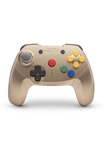 Retro Fighters Brawler64 Bluetooth NSO Edition - Gold - Wireless Controller - Nintendo Switch