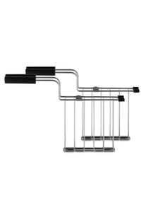 NE03RA B Toru Pinces &agrave; toaster Lot de 2 Alessi OFFRE SPECIALE