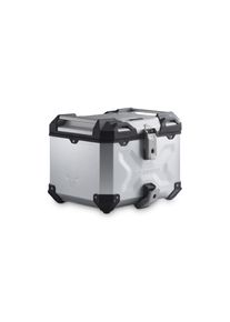 SW-Motech TRAX ADV topcase system. Silver. Ducati Multistrada V4 models (20-).