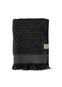 METTE DITMER - Morocco Bath Towel 70 x 140 cm - Black / Grey