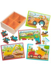 B Toys - B Puzzle Construction Vehicles (702205)