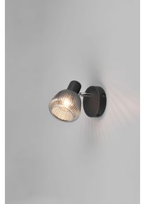 Trio Tarifa Deckenspot Schwarz, 1-flammig
