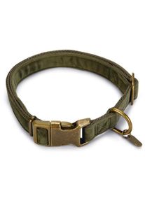 Designed by Lotte Velura Hundehalsband, 48-70x2,5cm, grün