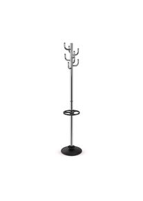 Maul Kapstok Maulpolaris chrome standvoet 177 cm zilver