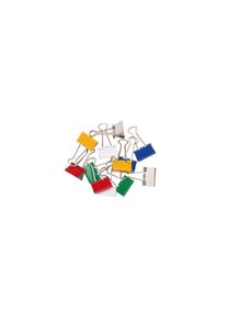 Maul Papierklem Foldback Mauly 215, 25 mm, blister, 12 st