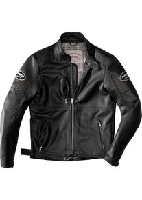 Spidi Clubber, leather jacket , color: Black , size: 50