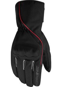 Spidi WNT-3, gants H2Out , couleur: Noir/Rouge , taille: L