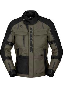 Spidi Tour Evo 2, textile jacket H2Out , color: Black/Olive , size: 3XL