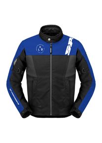 Spidi Corsa, casaco têxtil H2Out , cor: Preto/Azul , tamanho: XXL