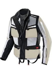 Spidi Netforce, textieljas H2Out , kleur: zwart/beige , maat: L